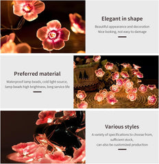 Cherry Blossom Fairy Lights 40 LEDs