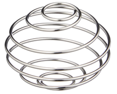 Protein Shaker Bottle 600ml – BPA-Free Mixer Cup with Wire Blender Ball, Clear