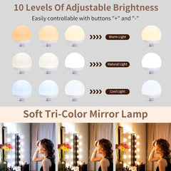 3 color mode vanity lights

