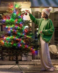 2 Pack Battery Fairy Lights 60 LED Firefly String