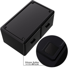 Makeup Organizer Box 3-Piece Set with 6 Stackable Cosmetic Drawers