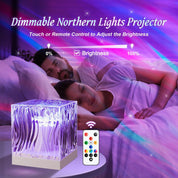 Aurora Galaxy Projector Light with Remote and Timer