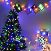 Fairy Lights Plug in 120 LEDs Globe String Lights
