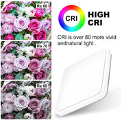 LED Ceiling Panel Light 12W-72W Modern Square Lamp