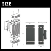 Up Down LED Wall Sconce