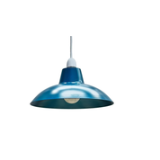 Retro-Style Matte Black Metal Ceiling Light Shade | Pendant Lighting, Home Décor & Home Improvement Essential