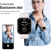 Smart Watch 1.85" with Call, Fitness Tracker Heart Rate Sleep Monitor