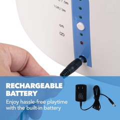 Automatic Dog Ball Launcher, Rechargeable Fetch Machine for Large Dogs (10–40Ft)