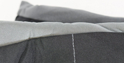 ‘Merton’ Black & Grey Universal Car Seat Cover Set – Airbag Safe, Machine Washable, Elastic Fit
