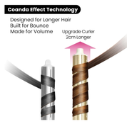 6-in-1 Hot Air Styler Gift Set – Long Barrel, Volumizing Brush & Travel Bag