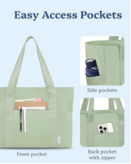 Women’s Weekender Bag – Travel Tote with 16-Inch Laptop Compartment