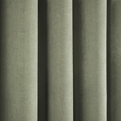 Green Thermal Eyelet Curtains – 89.8 x 89.8 Inch Room Darkening Drapes, 2 Panels