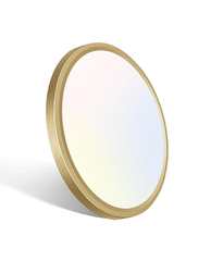 15W Flush Mount LED Ceiling Light – Brushed Nickel, 3 CCT