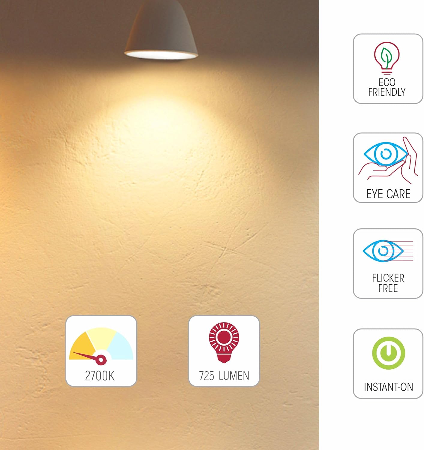 G80 5W Warm White Bulb