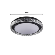 Modern LED Ceiling Chandelier – Chic Acrylic & Aluminum Pendant Light for Living Room & Bedroom