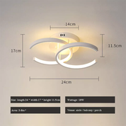 Modern LED Ceiling Lamp Chandelier for Living Room and Bedroom Pendant Lighting