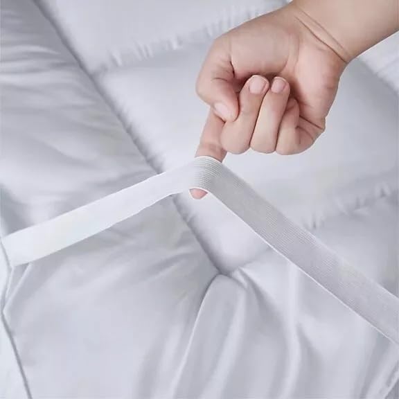 Extra Deep 10cm Single Mattress Topper – Luxury Quilted Soft Hotel Quality Pad