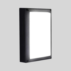 Lightess IP65 Waterproof Outdoor Wall Light, Anthracite LED Bulkhead, Cool White for Garden, Shed, Porch, Garage