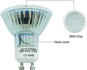 2 Pack GU10 LED Blue Bulb