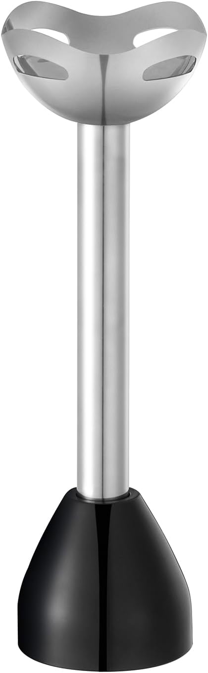 3-in-1 Hand Blender & Electric Chopper – 700ml Beaker, 500ml Bowl, Whisk, 2 Speeds + Pulse, Stainless Steel – Matte Charcoal