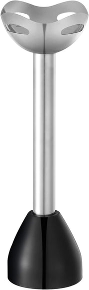 3-in-1 Hand Blender & Electric Chopper – 700ml Beaker, 500ml Bowl, Whisk, 2 Speeds + Pulse, Stainless Steel – Matte Charcoal