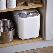 Lakeland Compact 1lb Daily Loaf Bread Maker – White | Easy Homemade Bread Machine with Simple Controls & Quick Bake Settings