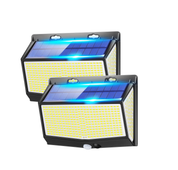 468 LED Solar PIR Motion Sensor Wall Light – Outdoor Garden Security Lamp