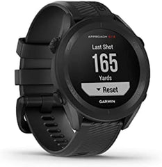 Approach S12 GPS 44mm Golf Watch – 43,000 Courses, On-Course Features, 30-Hour GPS, Black