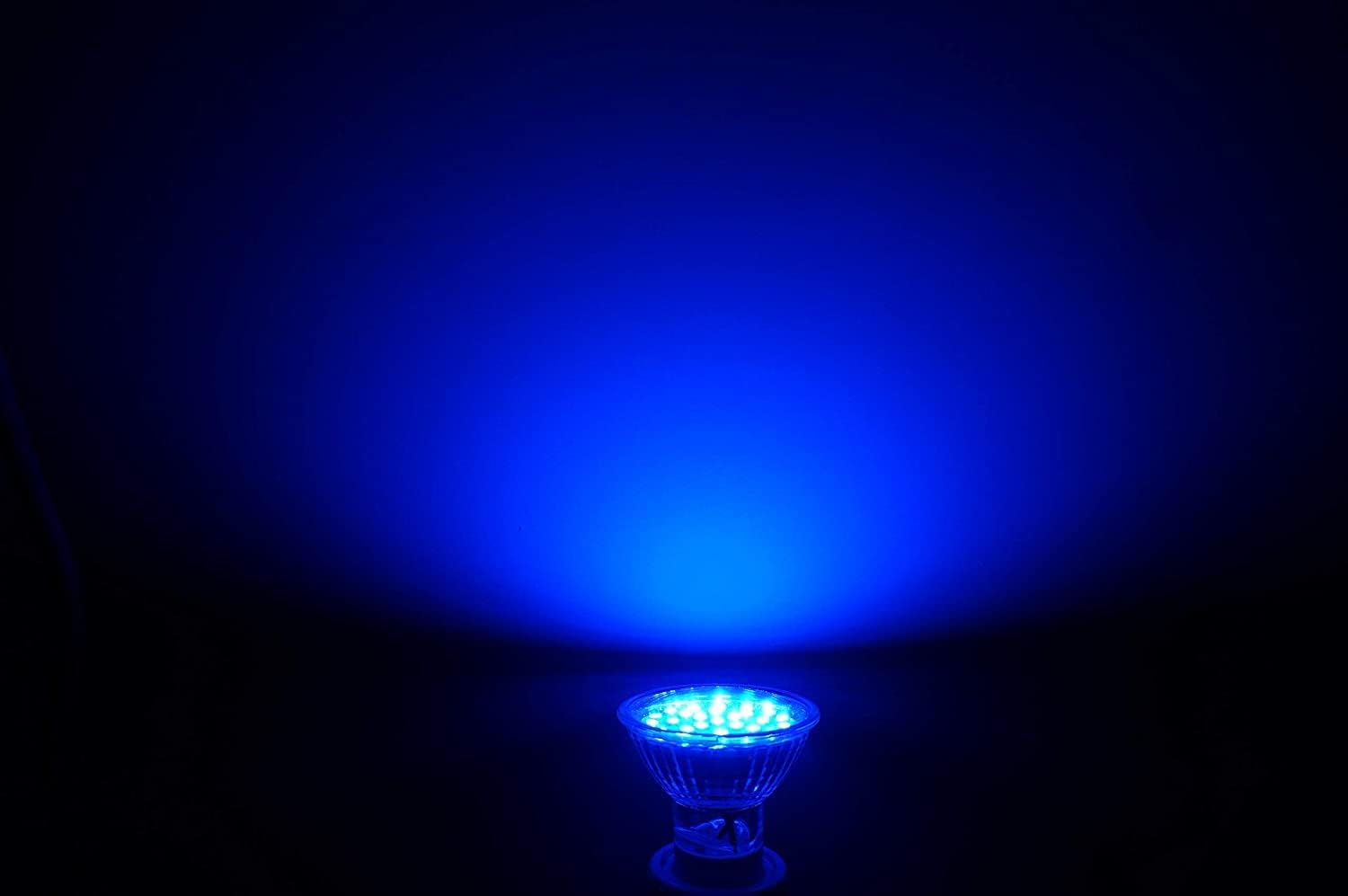 2 Pack GU10 LED Blue Bulb