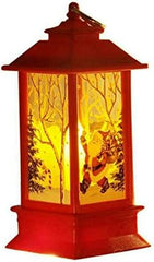 HoitoDeals LED Christmas Lantern Table Lamp - Light Up Ornament for Xmas Decoration