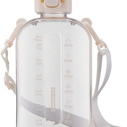 750ml Sports Water Bottle – Leakproof, Gym & Outdoor Bottle for Travel, Hiking & Camping