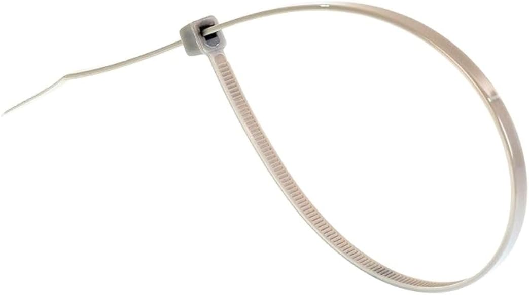 Gocableties Silver Nylon Cable Ties 300mm x 3.6mm Bulk Pack