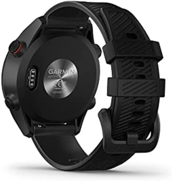 Approach S12 GPS 44mm Golf Watch – 43,000 Courses, On-Course Features, 30-Hour GPS, Black