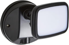 Alma Floodlight Twin 20 Watt Integrated LED Outdoor Fitting - Black