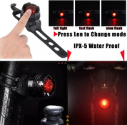 LED Mountain Bike Lights Rechargeable 50000LM Bicycle Torch Front &Rear Lamp Set