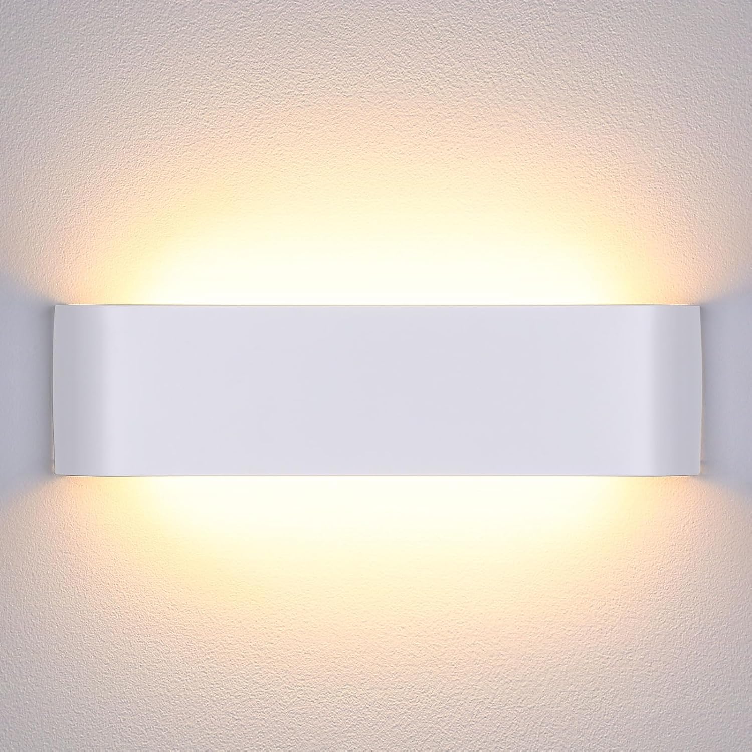 White Up Down Wall Sconce