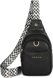 Anti-Theft Crossbody Bag for Women – Small RFID Shoulder Bag with Secure Zippers