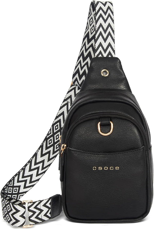 Anti-Theft Crossbody Bag for Women – Small RFID Shoulder Bag with Secure Zippers