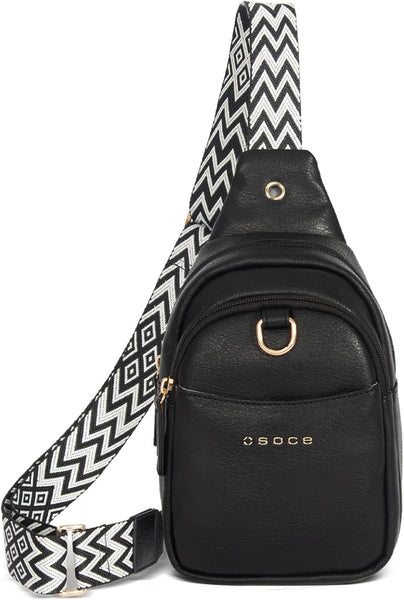 Anti-Theft Crossbody Bag for Women – Small RFID Shoulder Bag with Secure Zippers