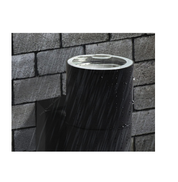 Black Steel Up and Down lights