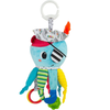 LAMAZE Captain Calamari Clip & Go – Sensory Plush Pram Toy for Newborns, Boys & Girls 0–6 Months