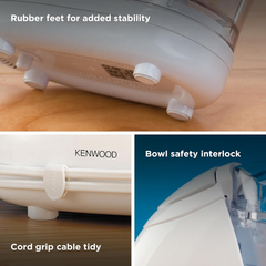 Kenwood CH180B Mini Chopper – 0.35L, 2 Speeds, 300W, Dishwasher Safe