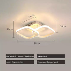 Modern LED Ceiling Lamp Chandelier for Living Room and Bedroom Pendant Lighting