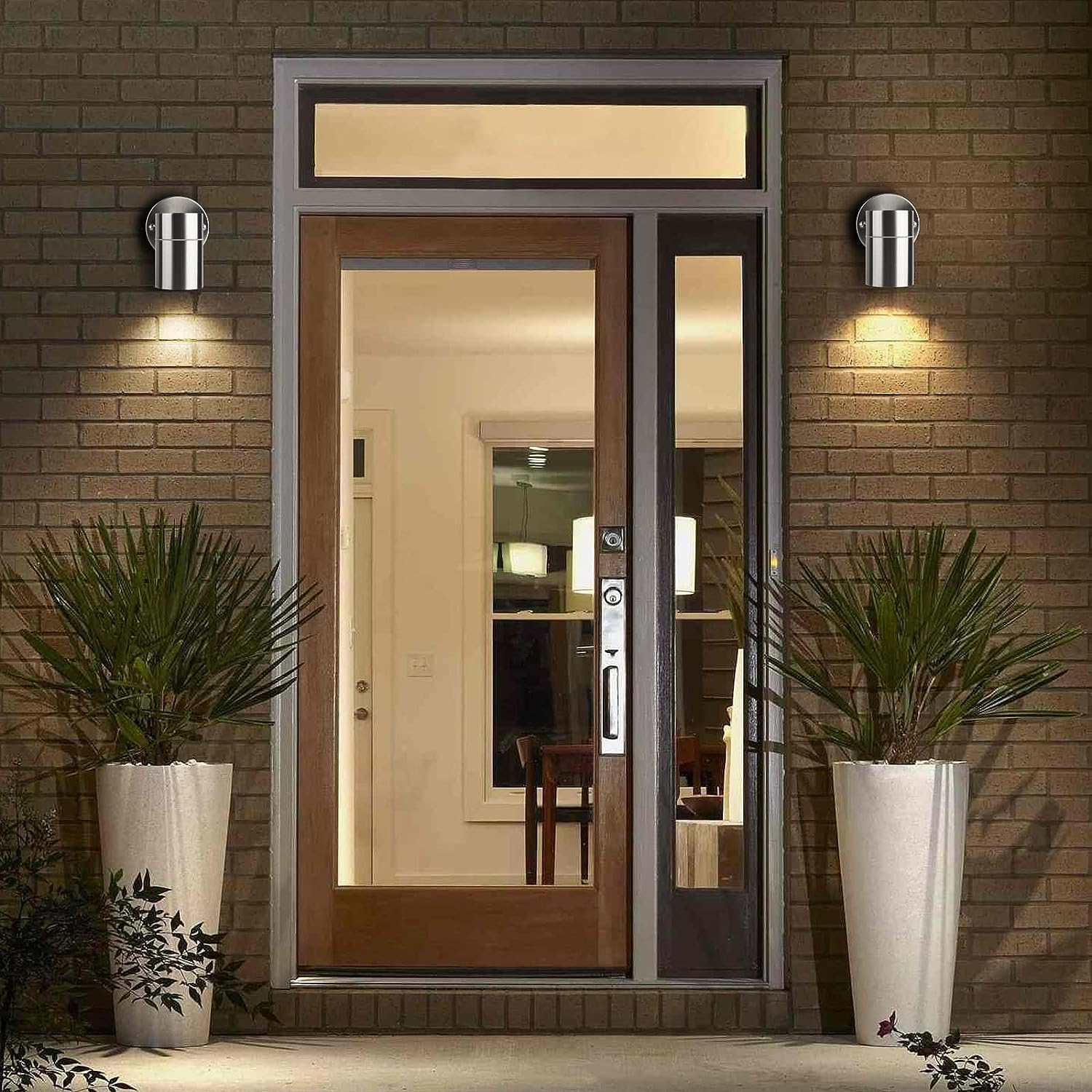 2 Packs Stainless Steel Spotlights