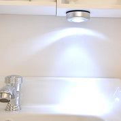 LED Battery-Powered Wireless Night Light Stick Tap Touch Lamp Stick-on Push Light - Cordless Touch Light