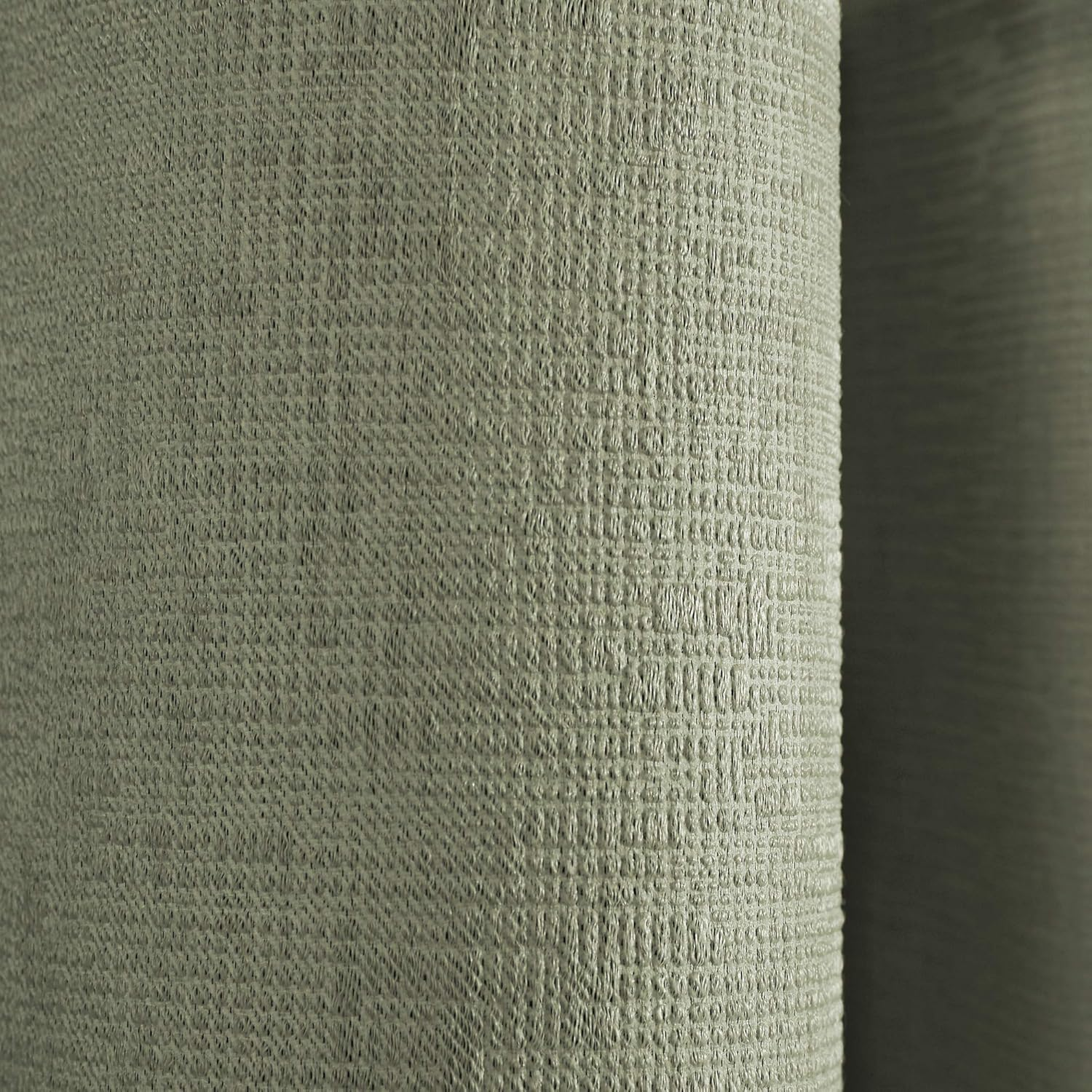 Green Thermal Eyelet Curtains – 89.8 x 89.8 Inch Room Darkening Drapes, 2 Panels