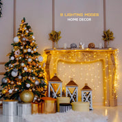 15M Plug-In Fairy Lights, 120 LED, 8 Modes, Waterproof