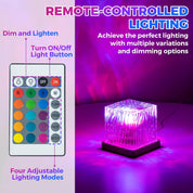 Luminorthe Cube Lamp – USB Aurora Light Projector