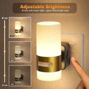 Dimmable Plug-in Motion Sensor Night Light, 3000K