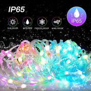 Fairy Lights 20M 200LED, App & Remote, Music Sync